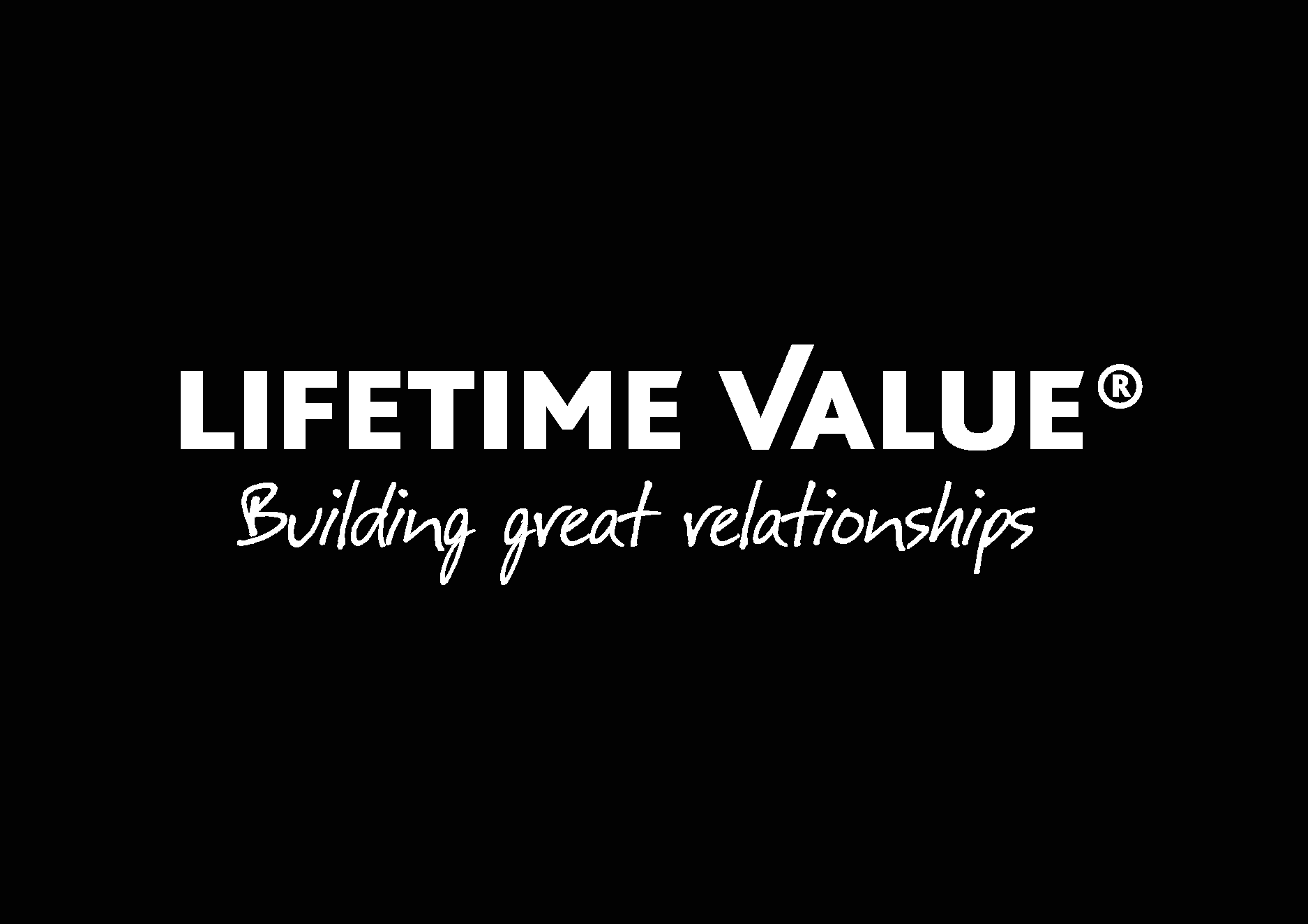 Lifetime Value  Black Logo Vector Logo